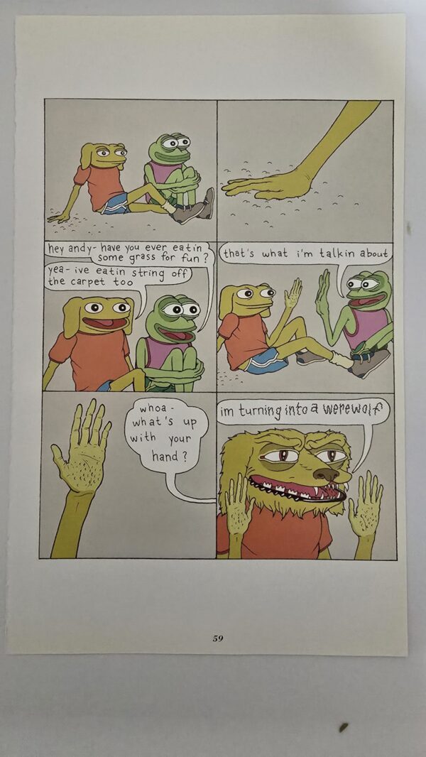 Framed Magazine Pages - Pepe "Feels Good Man" - Image 2