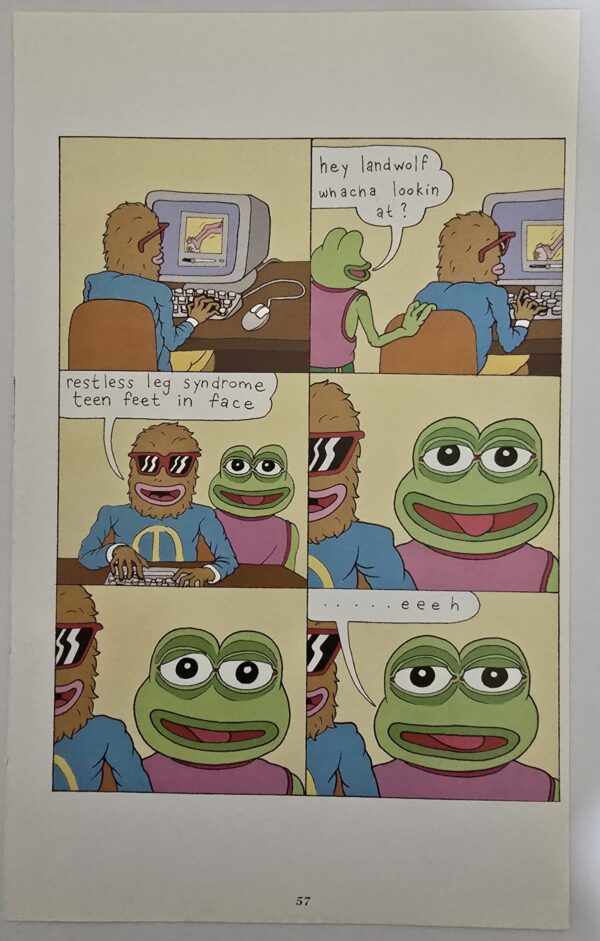 Matt Fire Pepe Comic Strip