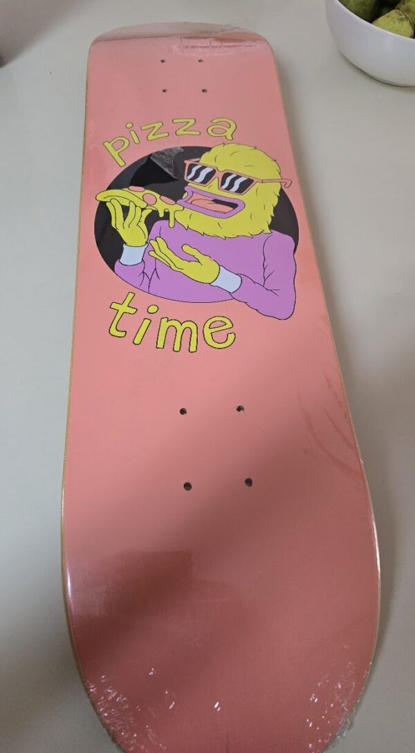 Pizza Time Landwolf Skate Deck Matt Furie Boys Club